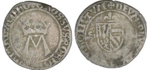 Hollande - Marie de Bourgogne - Gros d'argent Hollande - Marie de Bourgogne - Gros d'argent