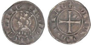 Provence - Charles II d'Anjou - Double denier Provence - Charles II d'Anjou - Double denier