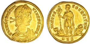 Constance II - Solidus (337-340, Thessalonique)