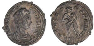 Théodora - Nummus (330, Trèves)