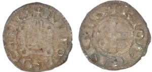Auvergne - Comté de Riom - Alphonse de France - Denier Auvergne - Comté de Riom - Alphonse de France - Denier