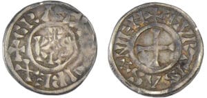 Charles II le Chauve (840-877) - Denier (Curtisasonien) Charles II le Chauve (840-877) - Denier (Curtisasonien)