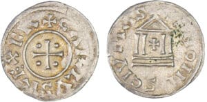 Charles II le Chauve (840-877) - Denier (Sens) Charles II le Chauve (840-877) - Denier (Sens)