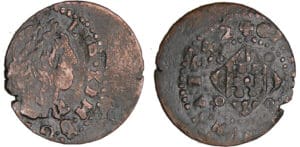 Louis XIII (1610-1643) - Gerone - Sizain - 1642