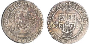 Brabant - Charles le Téméraire - Double briquet 1476 (Anvers) Brabant - Charles le Téméraire - Double briquet 1476 (Anvers)