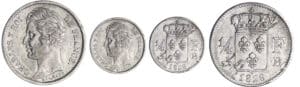 Charles X (1824-1830) - 1/4 de franc 1826 B (Rouen)
