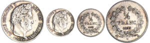 Louis-Philippe Ier (1830-1848) - 1/4 de franc 1833 A (Paris) Louis-Philippe Ier (1830-1848) - 1/4 de franc 1833 A (Paris)