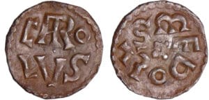 Charlemagne (768-814) - Denier (Melle) Charlemagne (768-814) - Denier (Melle)