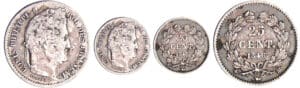 Louis-Philippe Ier (1830-1848) - 25 centimes 1846 BB (Strasbourg) Louis-Philippe Ier (1830-1848) - 25 centimes 1846 BB (Strasbourg)