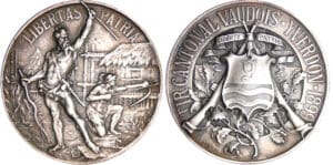 Suisse - Médaille de tir - 1899 Yverdon Suisse - Médaille de tir - 1899 Yverdon