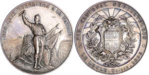 Suisse - Médaille de tir - 1892 Neuchâtel Suisse - Médaille de tir - 1892 Neuchâtel