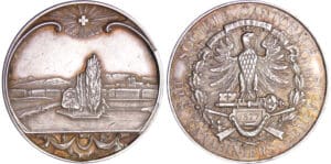 Suisse - Médaille de tir - 1877 Genève Suisse - Médaille de tir - 1877 Genève