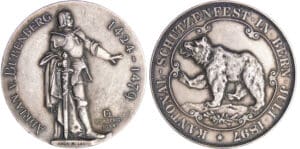 Suisse - Médaille de tir - 1897 Bern Suisse - Médaille de tir - 1897 Bern