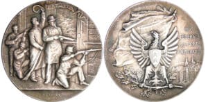 Suisse - Médaille de tir - 1898 Neuchâtel Suisse - Médaille de tir - 1898 Neuchâtel