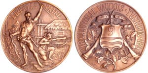 Suisse - Médaille de tir - 1899 Yverdon Suisse - Médaille de tir - 1899 Yverdon
