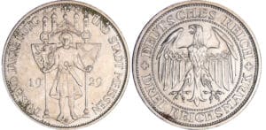 Allemagne - Deutsches Reich - 3 reichsmark 1929 E (Muldenhütten)