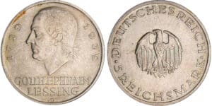 Allemagne - Deutsches Reich - 5 reichsmark 1929 D (Munich)