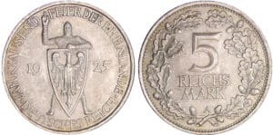 Allemagne - Deutsches Reich - 5 reichsmark 1925 A (Berlin)