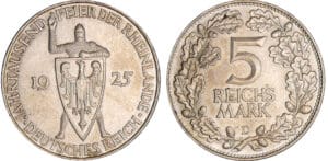 Allemagne - Deutsches Reich - 5 reichsmark 1925 D (Munich)