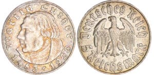 Allemagne - Deutsches Reich - 5 reichsmark 1933 D (Munich)
