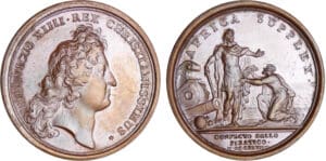 Algérie - Louis XIV (1643-1715) - Médaille - La paix avec Alger 1684