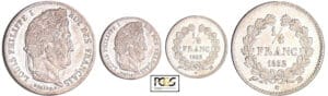 Louis-Philippe Ier (1830-1848) - 1/4 de franc 1832 BB (Strasbourg) Louis-Philippe Ier (1830-1848) - 1/4 de franc 1832 BB (Strasbourg)