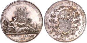 Suisse - Médaille de tir - 1849 Aarau Suisse - Médaille de tir - 1849 Aarau