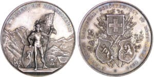 Suisse - Médaille de tir - 1888 Bern Suisse - Médaille de tir - 1888 Bern