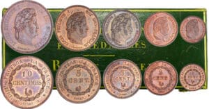 Louis-Philippe Ier (1830-1848) - Coffret contenant la série de 4 essais Louis-Philippe Ier (1830-1848) - Coffret contenant la série de 4 essais