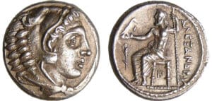 Macédoine - Alexandre III - Tétradrachme (336-323 av. J.-C., Amphipolis) Macédoine - Alexandre III - Tétradrachme (336-323 av. J.-C., Amphipolis)