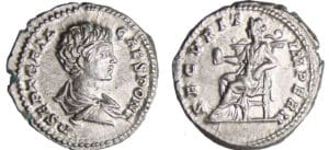 Géta - Denier (202, Rome) - La Sécurité Géta - Denier (202, Rome) - La Sécurité