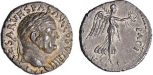 Vespasien - Denier (71, Ephese) - La Victoire Vespasien - Denier (71, Ephese) - La Victoire