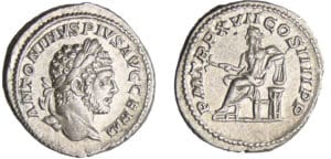 Caracalla - Denier (214, Rome) - Apollon Caracalla - Denier (214, Rome) - Apollon