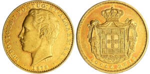 Portugal - Luis I (1861-1889) - 10000 reis 1878