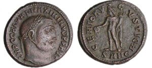 Maximin II Daia - Follis (Nicomédie)
