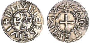 Charles II le Chauve (840-877) - Denier (Bourges) Charles II le Chauve (840-877) - Denier (Bourges)