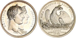 Napoléon 1er (1804-1814) - Médaille - Fêtes du couronnement par Brenet, An XIII (1804) Paris Napoléon 1er (1804-1814) - Médaille - Fêtes du couronnement par Brenet, An XIII (1804) Paris