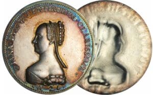 France - Diane de Poitiers - Médaille uniface ND (1602) France - Diane de Poitiers - Médaille uniface ND (1602)