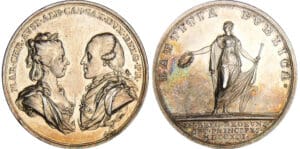 Autriche - Habsburg - Léopold II (1790-1792) - Médaille 1791 Autriche - Habsburg - Léopold II (1790-1792) - Médaille 1791