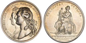 Louis XVI (1774-1792) - Médaille de la naissance du Dauphin 1781 Louis XVI (1774-1792) - Médaille de la naissance du Dauphin 1781