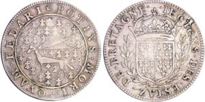 Jeton - Louis XIV (1643-1715) - Jeton à l'hermine - Etats de Bretagne (1651) Jeton - Louis XIV (1643-1715) - Jeton à l'hermine - Etats de Bretagne (1651)