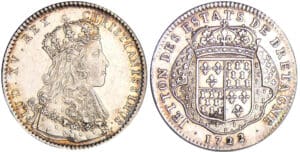 Jeton - Louis XV (1715-1774) - Etats de Bretagne 1722 Jeton - Louis XV (1715-1774) - Etats de Bretagne 1722