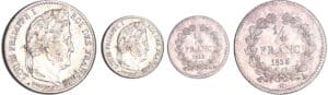 Louis-Philippe Ier (1830-1848) - 1/4 de franc 1833 A (Paris) Louis-Philippe Ier (1830-1848) - 1/4 de franc 1833 A (Paris)