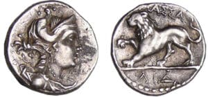 Marseille - Drachme légère (130-121 av. J.-C.) Marseille - Drachme légère (130-121 av. J.-C.)