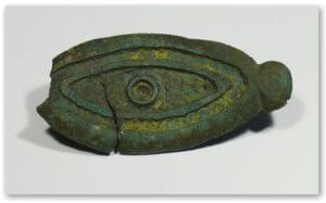 Gallo-Romain - Œil ex-voto en bronze - 1er siècle ap J.-C.