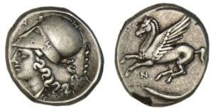 ILLYRIE - Anaktorion - Statère au Pégase (350-300 av J.-C.)