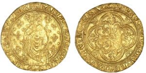 Charles VII - Royal d'or (Montélimar) Charles VII - Royal d'or (Montélimar)