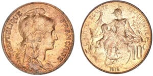 10 centimes Dupuis 1912 10 centimes Dupuis 1912