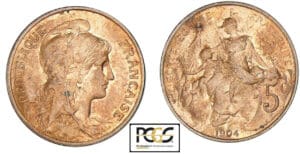 5 centimes Dupuis 1904 5 centimes Dupuis 1904