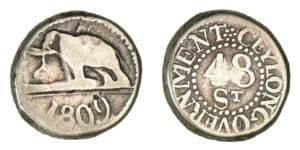 Sri Lanka - Ceylan - 48 stivers 1809 Sri Lanka - Ceylan - 48 stivers 1809